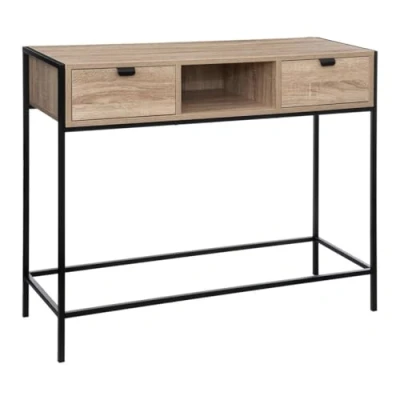 Afbeelding van Five Sidetafel beige lengte 100 x breedte 35 hoogte 80 cm