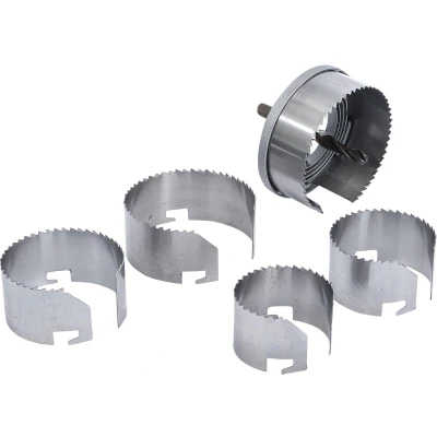 Afbeelding van BGS Gatzaagset Ø 60 95 mm diepte 35 5 delig