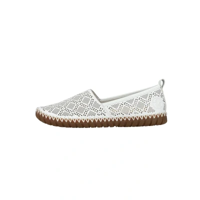 Afbeelding van Rieker Mocassins voor dames M2851, Wit., 39 EU