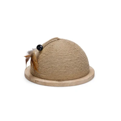 Afbeelding van Designed by Lotte Halve Krabbol Hout Vivi 34,5 cm
