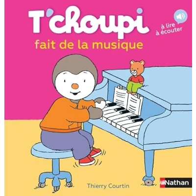 Afbeelding van T&#039;choupi joue de la musique