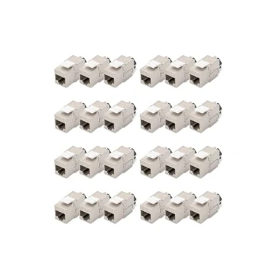 Afbeelding van Digitus DN 93617 24 RJ45 inbouwmodule Keystone CAT 6A