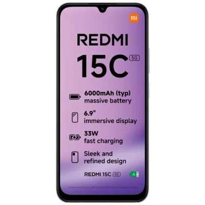 Afbeelding van Xiaomi Redmi 15C 5G 256GB Paars