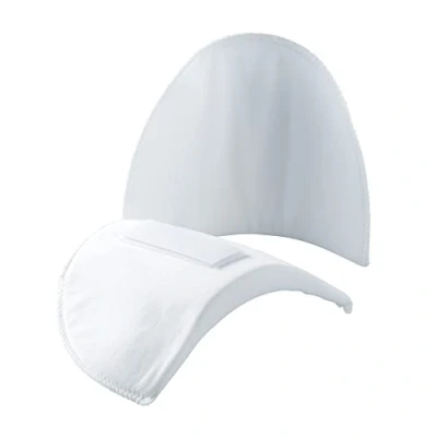Afbeelding van Prym Blanc 993815 set van 2 schouderkussens, halve maan, zelfklevende PA M L, polyester, 160 x 115 15 mm
