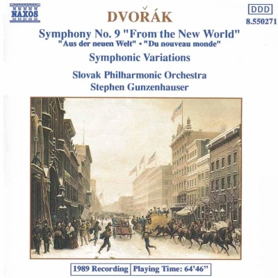 Afbeelding van Slovak Philharmonic Orchestra Dvorák: Symphony No.9/Symphonic Variatio (CD)