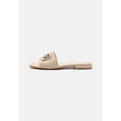 Afbeelding van Guess Tarisha Muiltjes, Dames, Maat: 37, Cream/gold Leer/ synthetisch