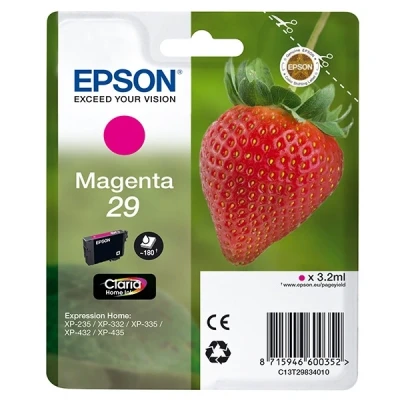 Image de Epson Cartouche D&#039;Encre T2983 Magenta Fraise (C13T29834012)