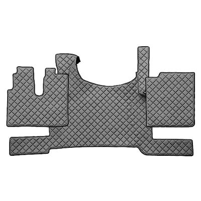 Afbeelding van F CORE truck accessoires Vloer volledige mat compatibel voor MAN TGX 03.21 Geen vloerrem GRIJS