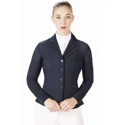 Afbeelding van HKM Wedstrijdsjasje Mesh Linda DonkerBlauw 40