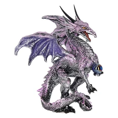 Afbeelding van Nemesis Now Beeld/figuur Purple Dragon Protector14.5cm Draak Paars