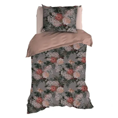 Afbeelding van Satin d&#039;Or Celia Dekbedovertrek Eenpersoons 140x200/220 cm Rose
