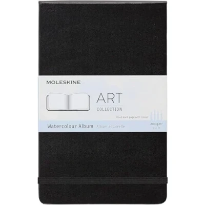 Image de Album aquarelle Grand format Couverture rigide noire