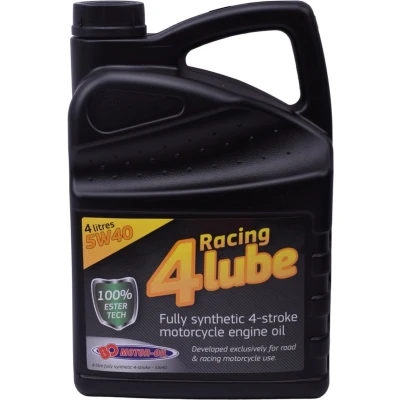 Afbeelding van BO Motor Oil / Systac Motorolie Racing 4 Lube 5W 40 Synth Ester (4L)