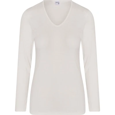Afbeelding van Beeren Thermo Dames T Shirt Lange Mouwen Wolwit XL