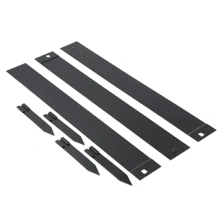 Afbeelding van Borderranden 3 st 91,4x10,2 cm zwart