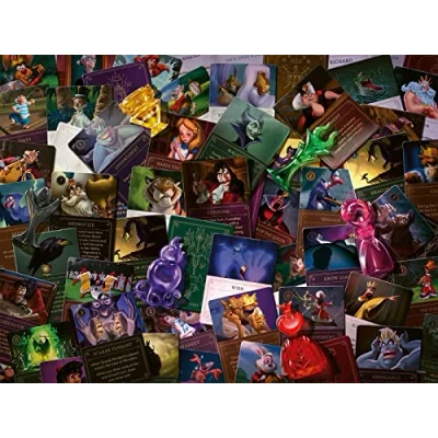 Image de Puzzle 2000 pièces Ravensburger Méchants Disney
