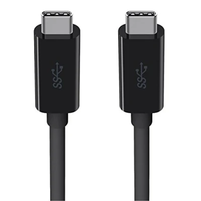 Afbeelding van Belkin Monitor Cable with 4K Audio/Video Support USB kabel C (M) naar 2 m ondersteuning zwart