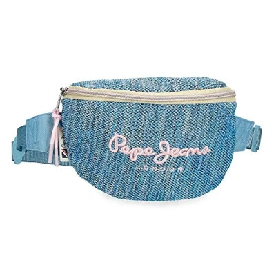 Afbeelding van Pepe Jeans Lena Kleine heuptas blauw 27 x 11 6,5 cm polyester Riñonera Pequeña, heuptas, Blauw,