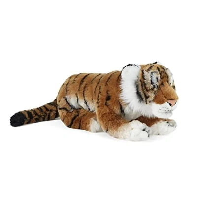 Afbeelding van Living Nature Knuffel Tijger Liggend 45 cm