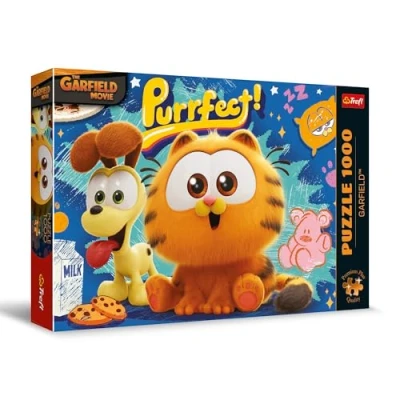Afbeelding van Trefl Puzzle Premium Plus 1000 Garfield (1000 onderdelen)