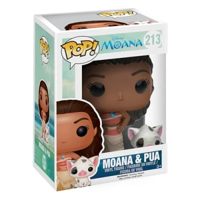 Image de Funko Pop! Disney: Moana &amp; Pua Vaiana Figurine en Vinyle à Collectionner Idée de Cadeau Produits Officiels Jouets pour les Enfants et Adultes Movies Fans