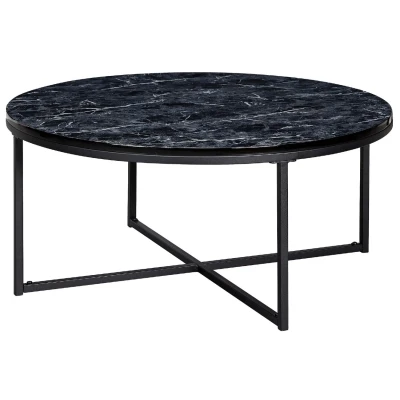 Afbeelding van Sky Style Lily Salontafel Rond Zwart