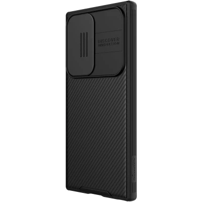 Afbeelding van Nillkin CamShield Magnetic Hoesje Geschikt voor Samsung Galaxy S23 Ultra Back Cover met Camera Slider Zwart