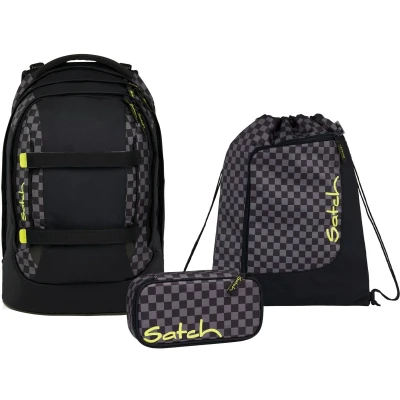 Afbeelding van Satch schoolrugzakset PACK Dark Skate 3 delig, vanaf leerjaar 5