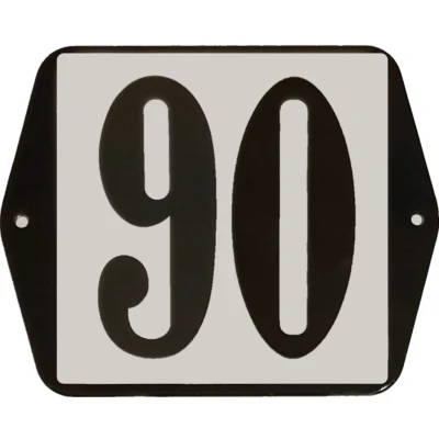 Afbeelding van Huisnummer standaard nummer 90 Warentuin Mix