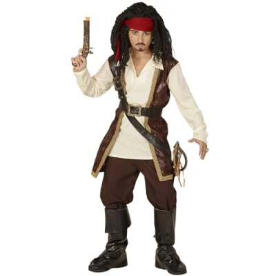 Afbeelding van Piraat &amp; Viking kostuum Pedro Jongen Small / Medium Carnaval Verkleedkleding