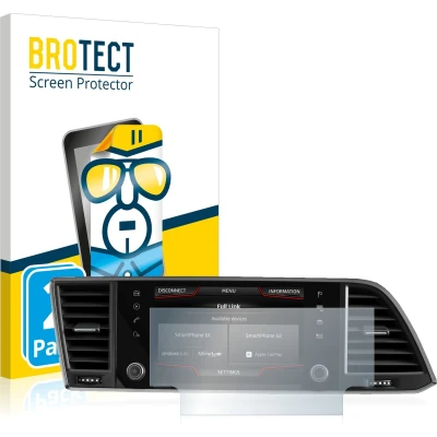 Afbeelding van BROTECT Screenprotector voor Seat Ateca 2020 Media System 6.5&quot; Folie Beschermfolie transparant (2 Stuks)