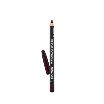 Image de Flormar Waterproof Lipliner Crayon a Levre Longue Tenue et Résistant aux Bavures Définition Naturelle pour Tous les Teints Contour des Lèvres Nude, 242 Deep Bordeaux