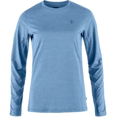 Afbeelding van Fjällräven Abisko Day Hike Shirt Dames Ultramarine XL Blauw Outdoor