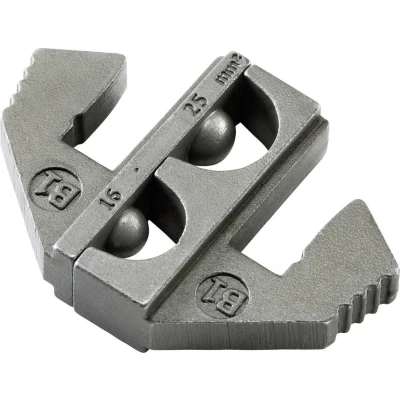 Afbeelding van TOOLCRAFT PLE 0B1 Krimp onderdelen Ongeïsoleerde kabelschoenen Krimpbereik: 16 tot 25 mm² Geschikt voor merk: PZ 500