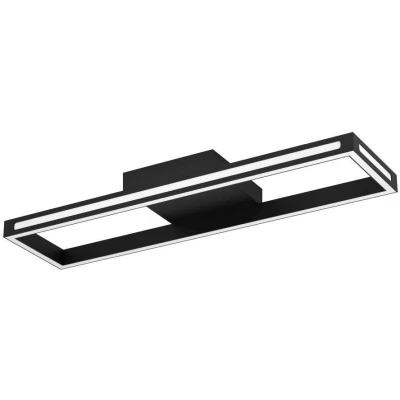 Afbeelding van EGLO connect.z Salvilanas Z Plafondlamp 77 cm Zwart/Wit Instelbaar wit licht Dimbaar Zigbee