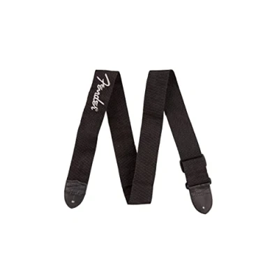 Image de FENDER 2&quot; Sangle de Guitare Noir Gris FENDER® LOGO