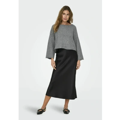 Afbeelding van JDY RUE Trui, Dames, Maat: XL, Medium grey melange
