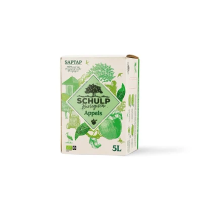 Afbeelding van 2x Schulp Saptap Appel Biologisch 5 liter