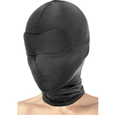 Afbeelding van Fetish Tentation Bondage Masker Verstevigde Blinddoek en Luchtdoorlatend Bivakmasker Zwart