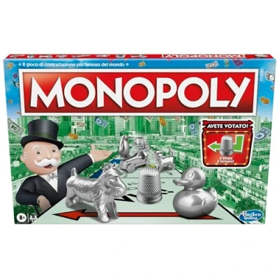 Afbeelding van Hasbro C1009103 kinderen &amp; volwassenen, zorgvuldige simulatie, bordspel (zorgvuldige en jongens/meisjes, 8 jaar, 99 binnen) Italiaanse versie