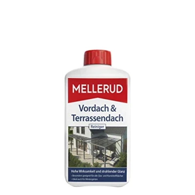 Afbeelding van MELLERUD Luifel en terrasreiniger, concentraat 1 x liter, hoge efficiëntie stralende glans voor alle glazen kunststof daken