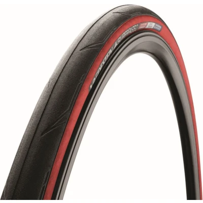 Afbeelding van Vredestein Superpasso Racefiets Buitenband Zwart/Rood 25mm