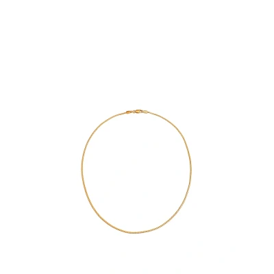 Afbeelding van Elli Basic Ketting goldcoloured, Dames, Maat: 42, Gold coloured