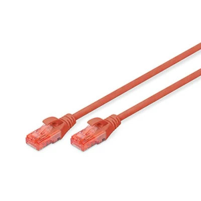 Afbeelding van Digitus DK 1617 010/R netwerkkabel 1 m Cat6 U/UTP (UTP) Rood