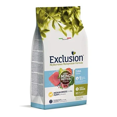 Afbeelding van Exclusion Mediterraneo Puppy Tuna 12 kilo