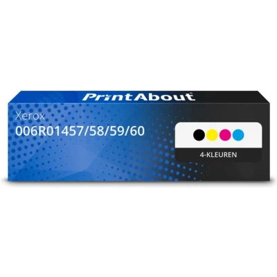 Afbeelding van Huismerk Xerox 006R01457/58/59/60 Toner 4 kleuren Voordeelbundel Extra hoge capaciteit