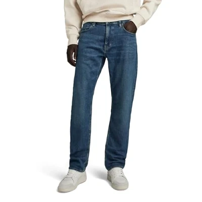 Image de G STAR Jean droit Mosa pour homme, Bleu (Worn in Blue Canal D23692 d316 g333), 30W / 32L