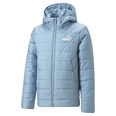 Afbeelding van Puma Junior Jacket Ess Hooded Padded Zwart