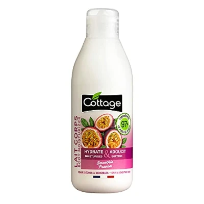 Afbeelding van Cottage Hydraterende bodymilk, normale en droge huid, zachte karamel, 97% ingrediënten van natuurlijke oorsprong, 200 ml