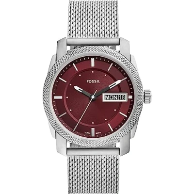 Afbeelding van Fossil heren Machine horloge FS6014 in de kleur Zilver
